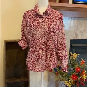 Tommy Hilfiger button down blouse